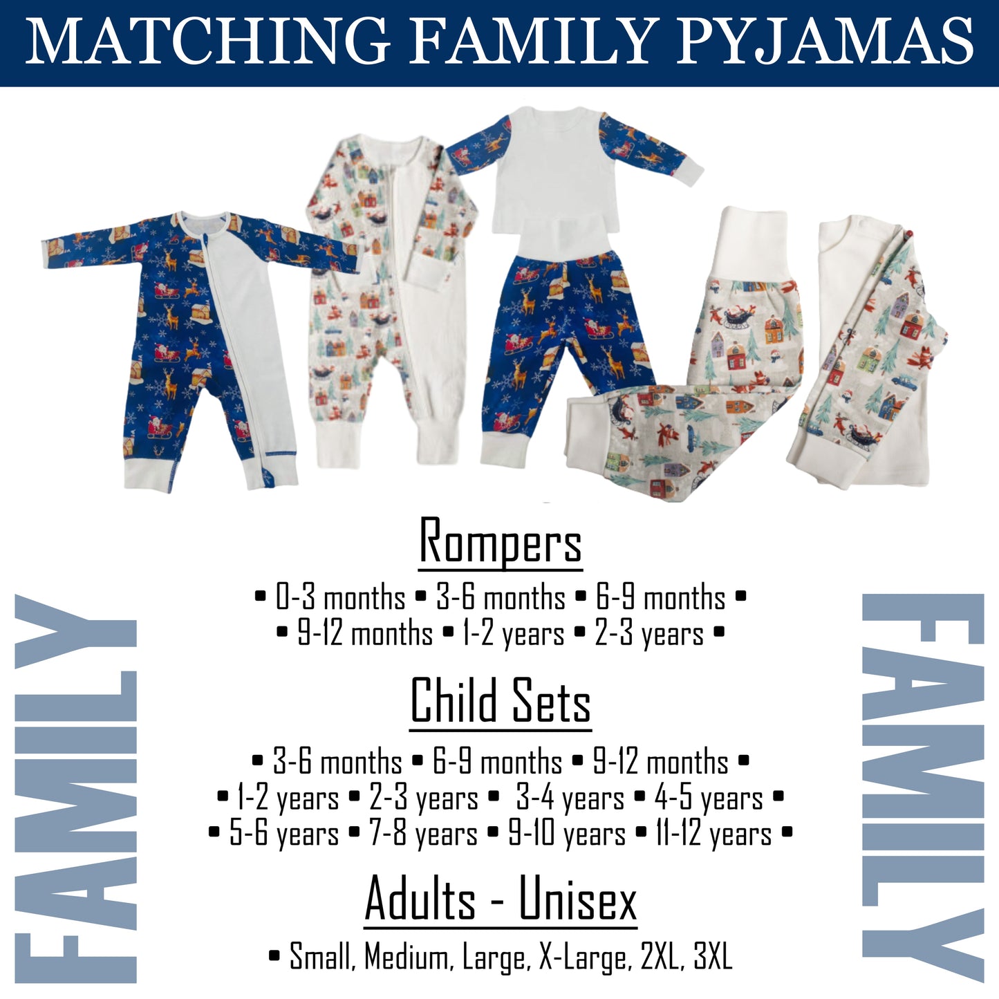 Polar Express Ticket Christmas Pyjamas