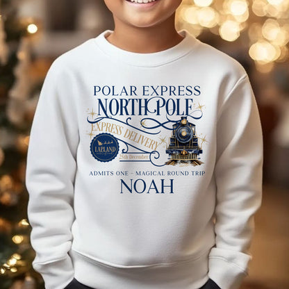 Polar Express Sweatshirt - Matching Family from Baby to Adult