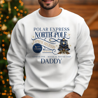 Polar Express Sweatshirt - Matching Family from Baby to Adult