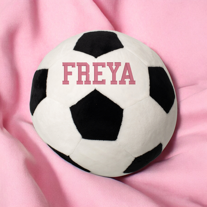 Embroidered Football Plush
