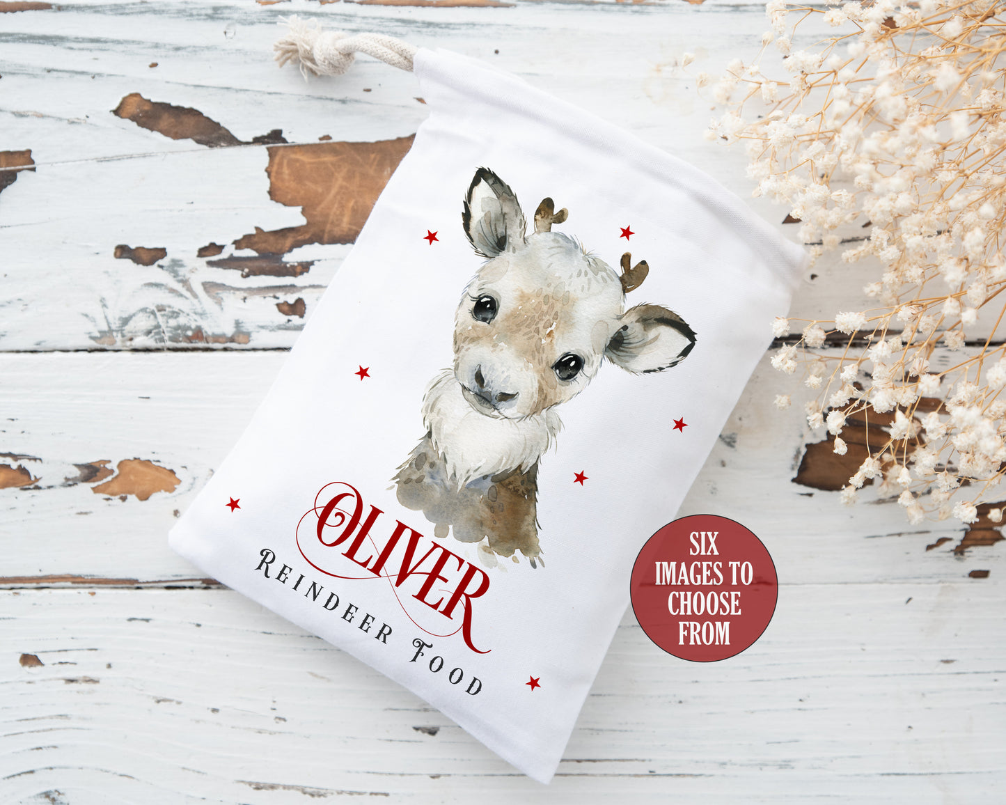 Reindeer Food Bag