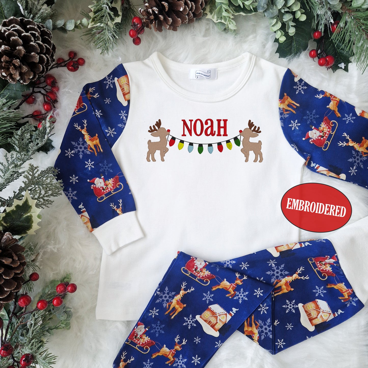 Reindeer Christmas Pyjamas