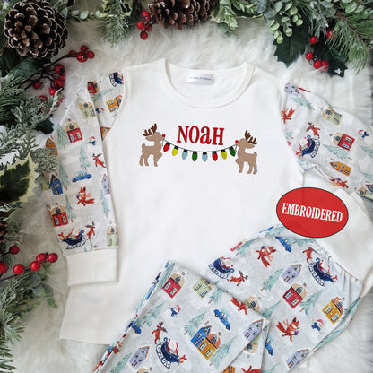 Reindeer Christmas Pyjamas