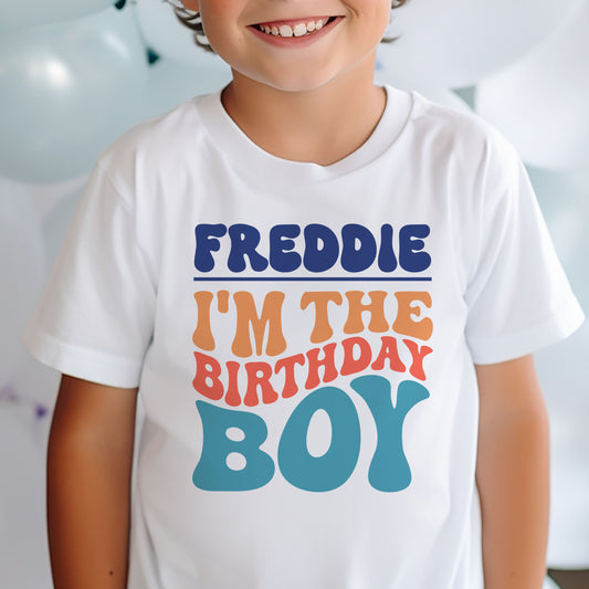 Retro I'm The Birthday Boy T-Shirt / Sweatshirt