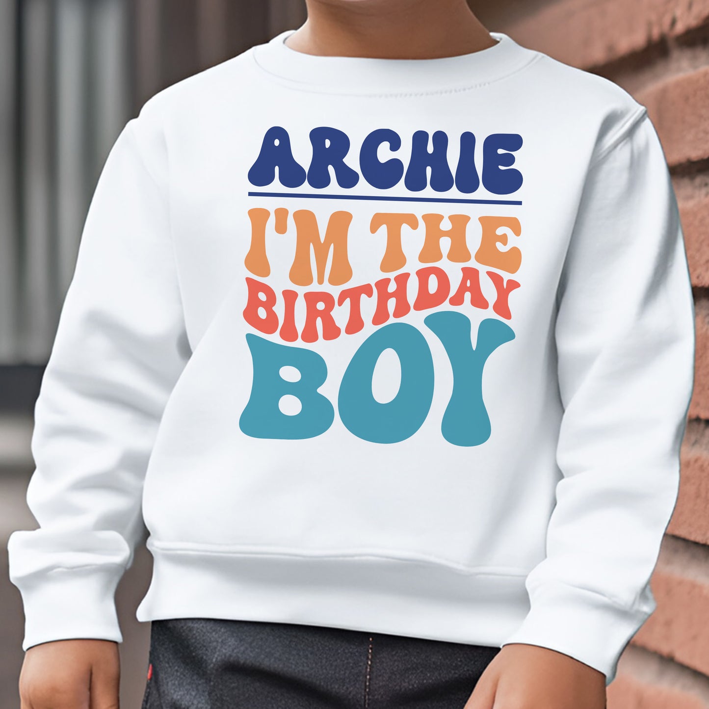 Retro I'm The Birthday Boy T-Shirt / Sweatshirt