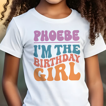 Retro I'm The Birthday Girl T-Shirt / Sweatshirt