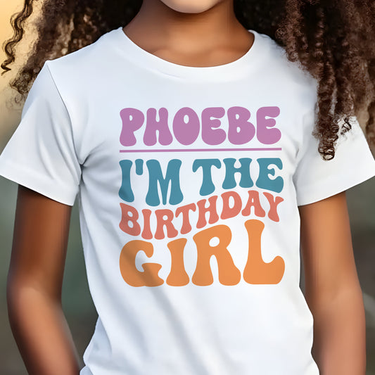 Retro I'm The Birthday Girl T-Shirt / Sweatshirt