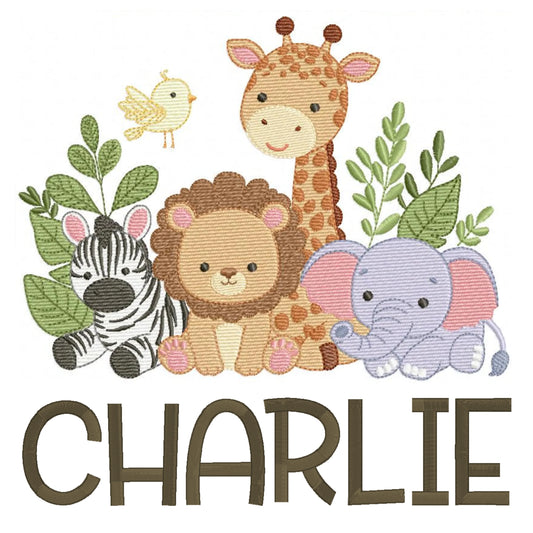 Jungle Safari Animals Sweatshirt