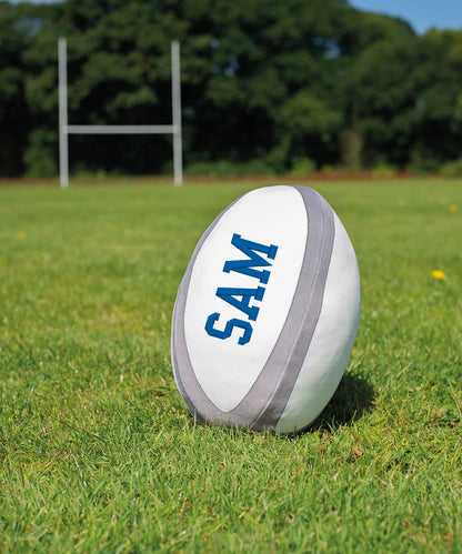 Embroidered Rugby Ball Plush