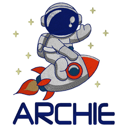 Space Astronaut Sweatshirt - Add Name and/or Age