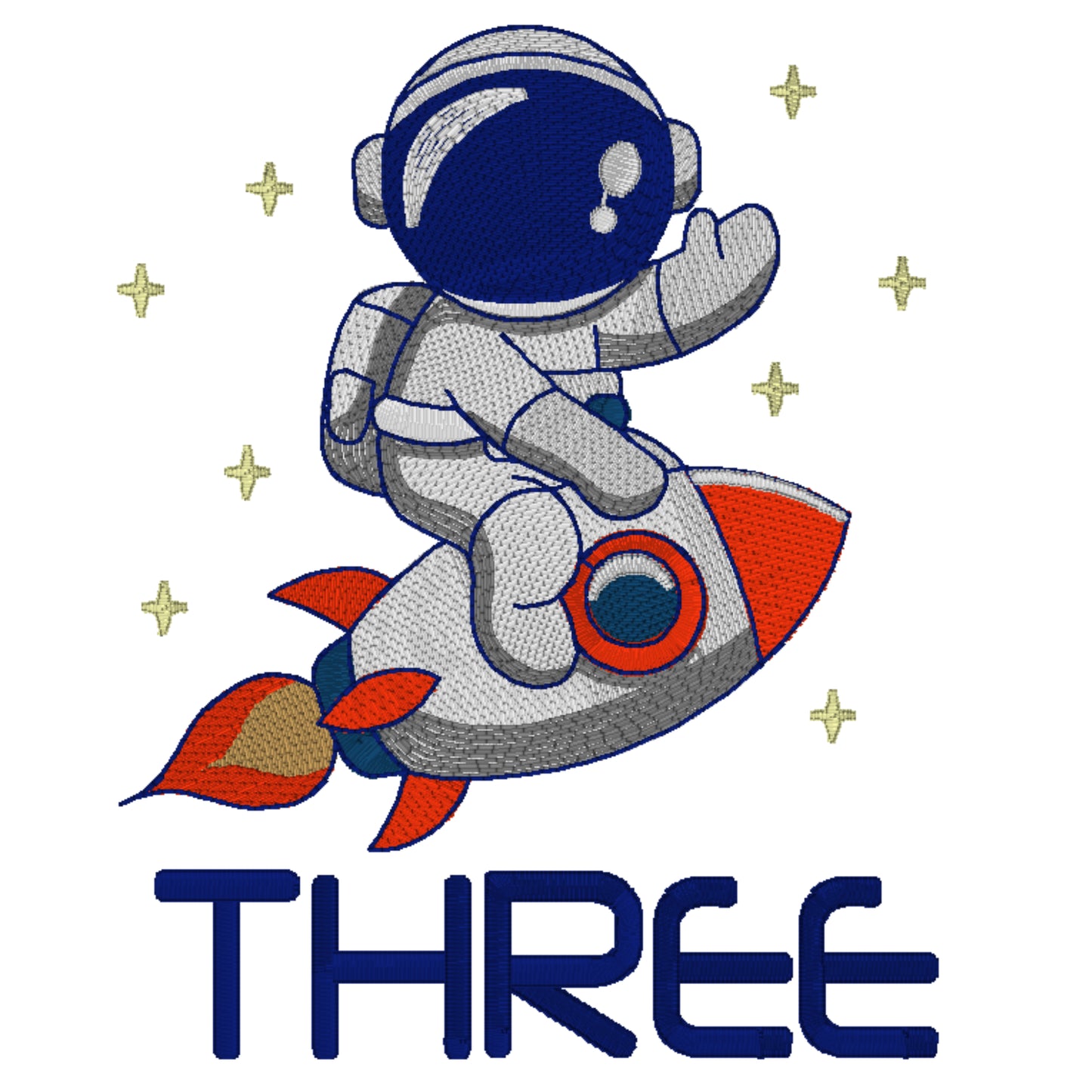 Space Astronaut Sweatshirt - Add Name and/or Age