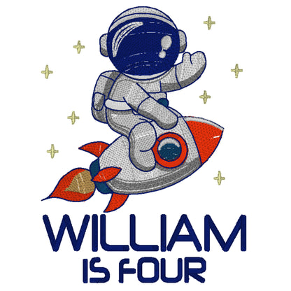 Space Astronaut Sweatshirt - Add Name and/or Age
