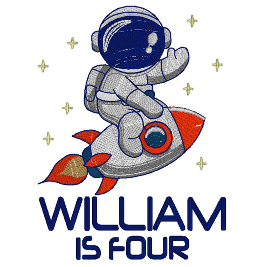 Space Astronaut Sweatshirt - Add Name and/or Age