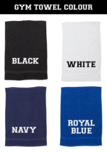 Personalised Embroidered Gym Towel