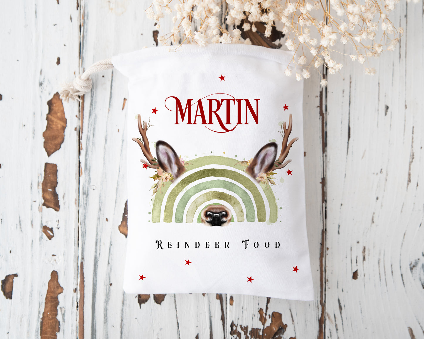 Reindeer Food Bag