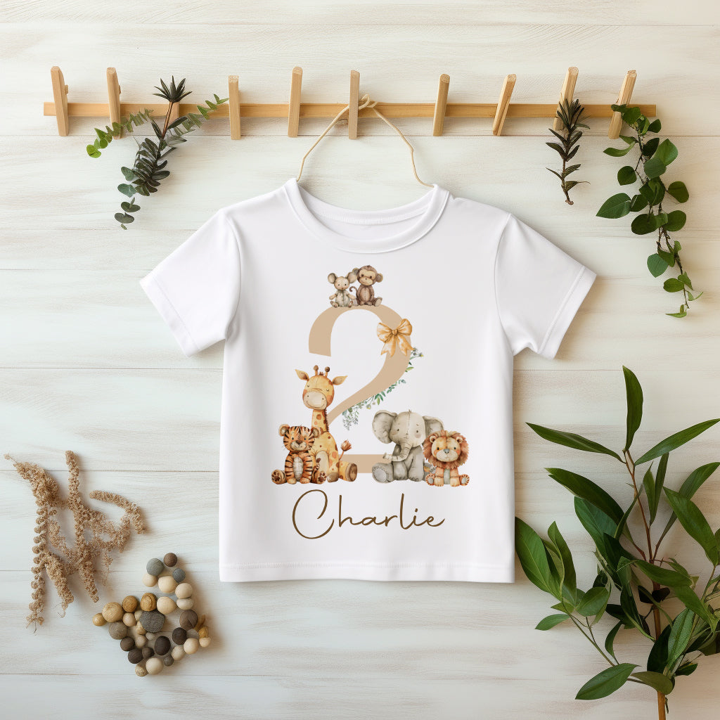 Jungle Safari Birthday T-Shirt or Sweatshirt
