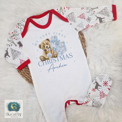 My Very First Christmas - Blue Bear Design