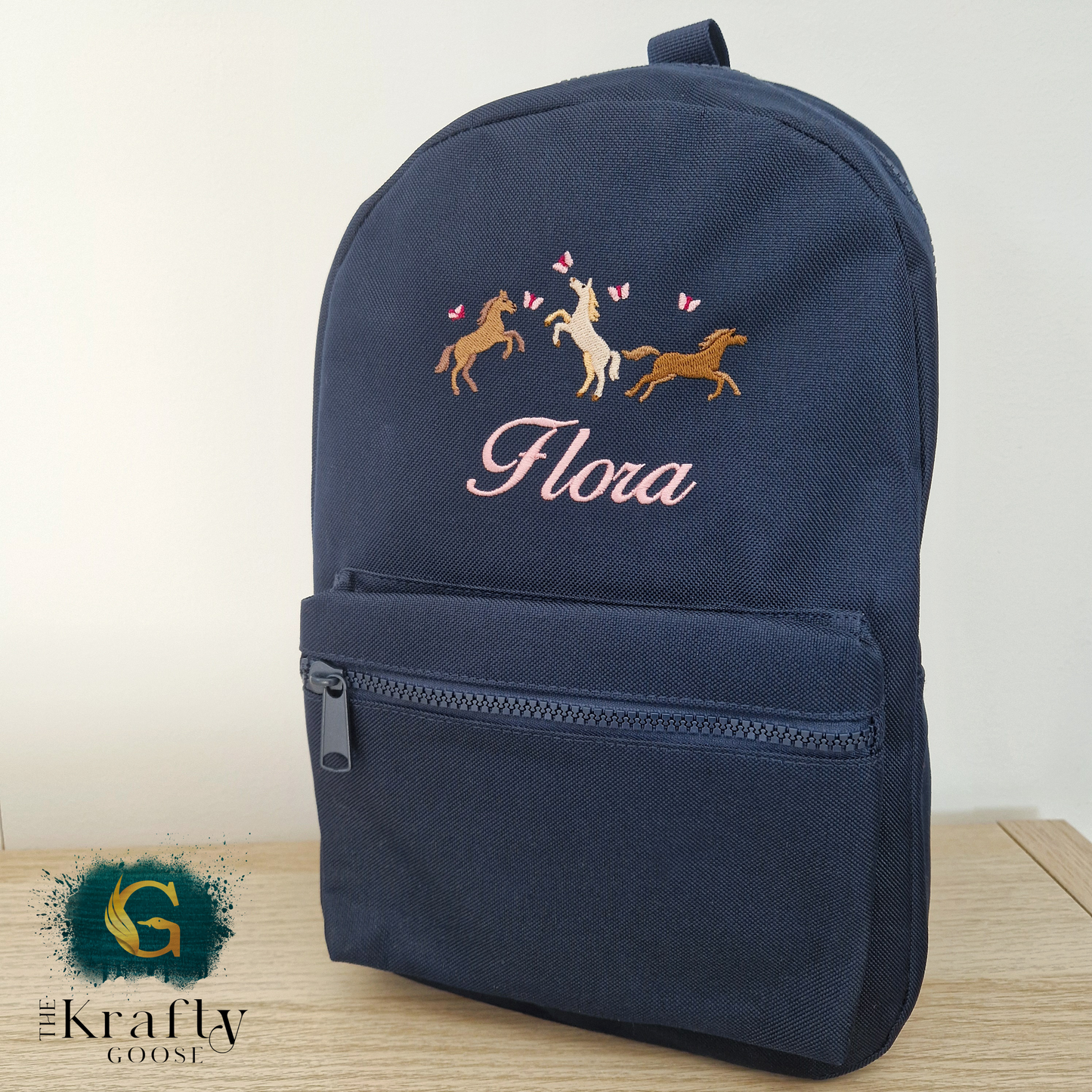 Horse and Butterflies Backpack
