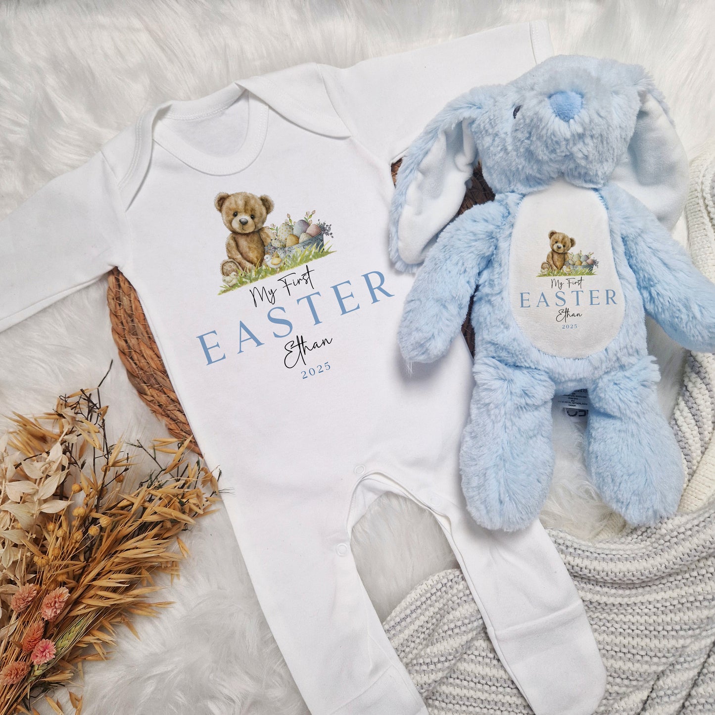 My First Easter Gift Set Bundle - Blue Bear Design