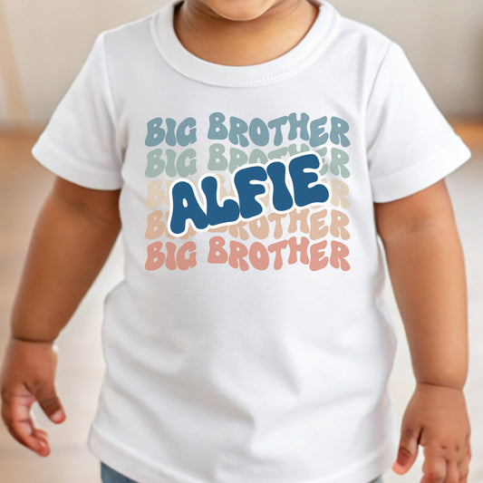 Big Brother - Retro Wavy Design