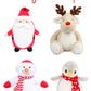 Embroidered First Christmas Large Soft Toy