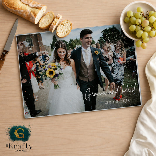Photo Glass Chopping Board