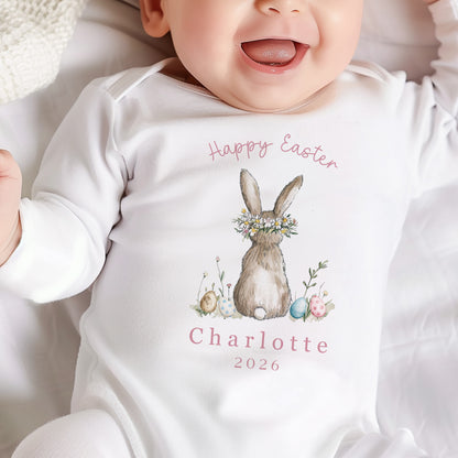 Brown Bunny Tail - Flower Crown Design