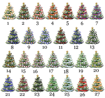 XL Luxury Santa Sack - Football Christmas Tree