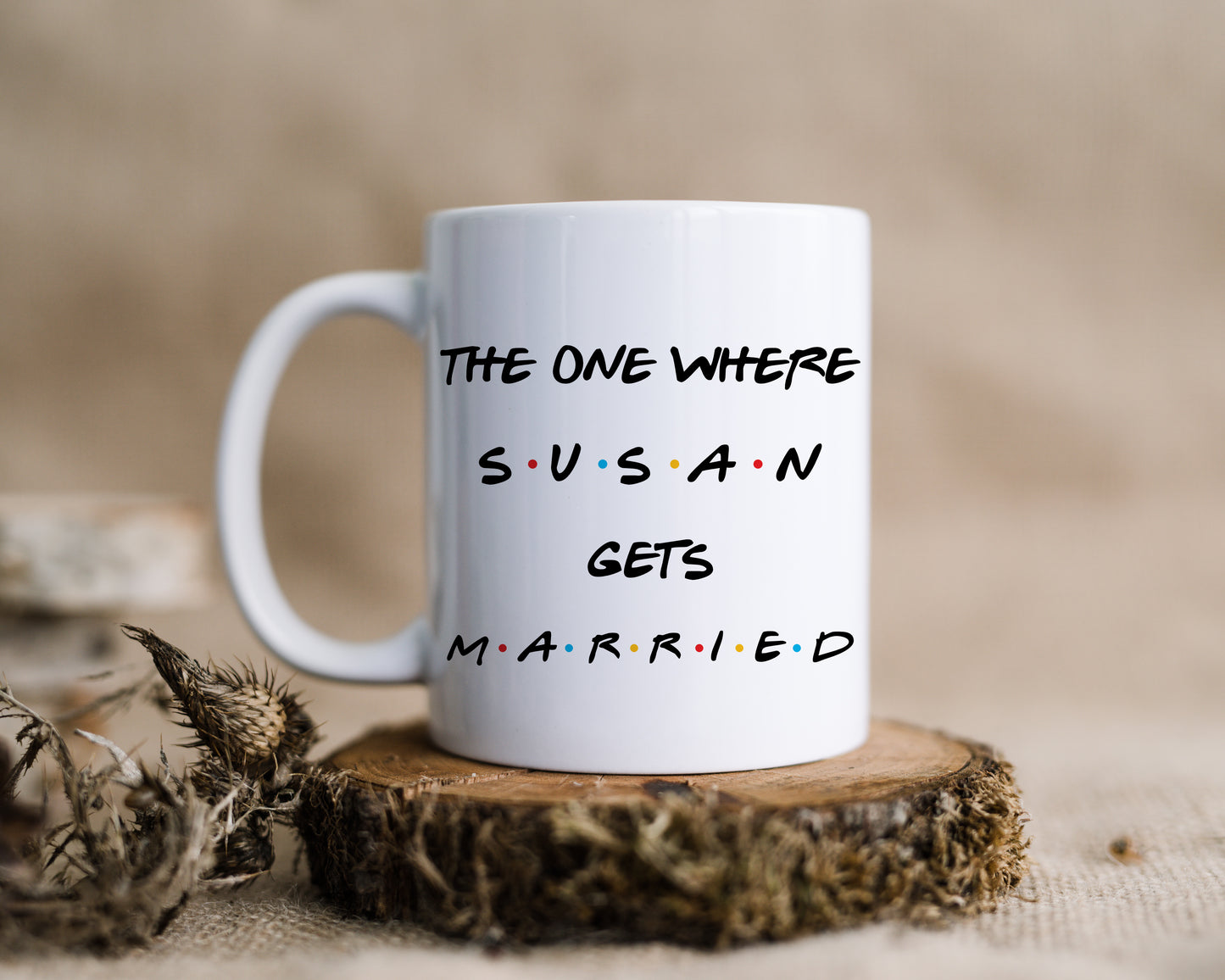 Friends Wedding Mug