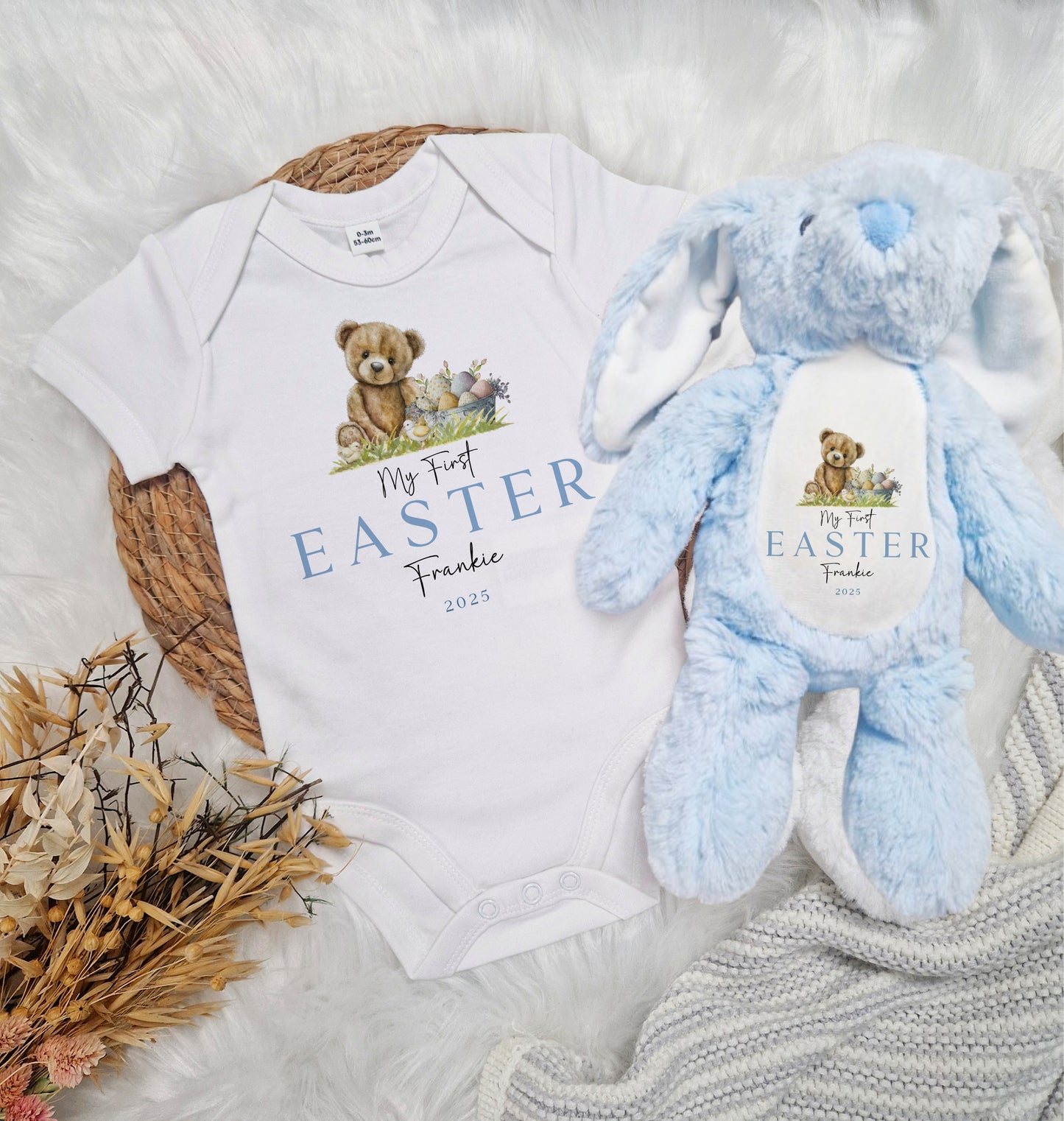 My First Easter Gift Set Bundle - Blue Bear Design