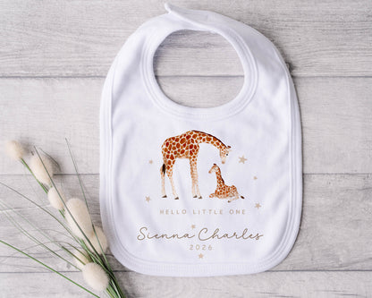 Born in 2026 - Hello Little One - Giraffe Design