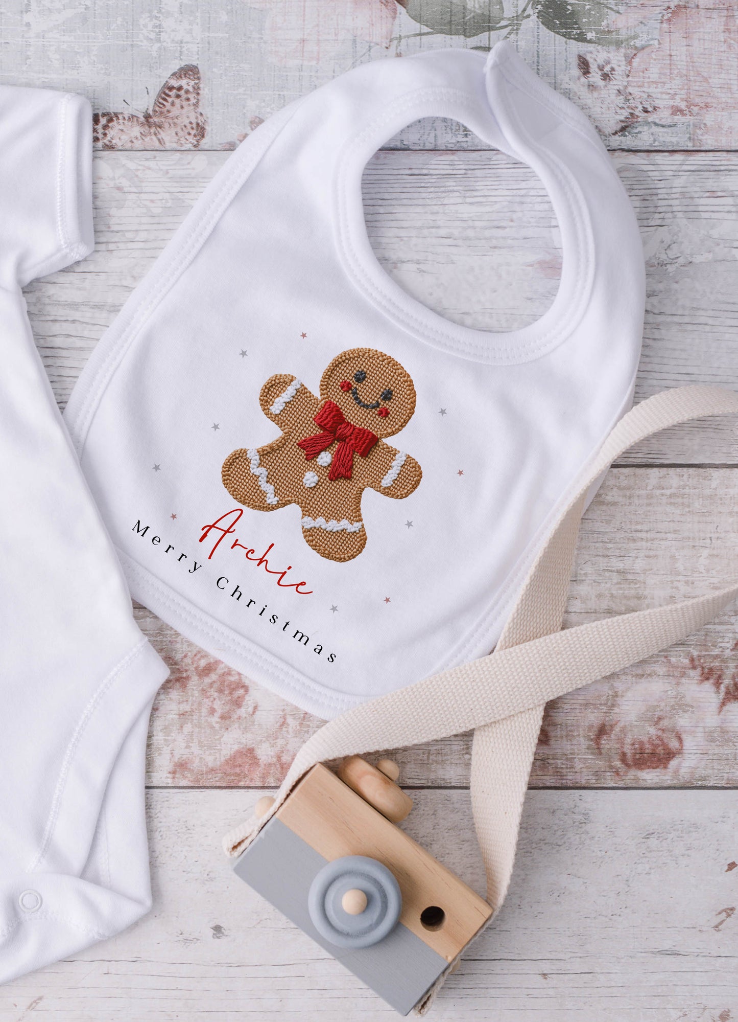 Gingerbread Design - Embroidery Effect