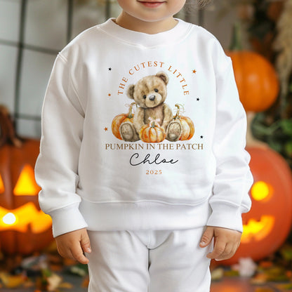 Cutest Pumpkin in the Patch Halloween T-Shirt or Sweatshirt