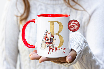 Santa Alphabet Mug