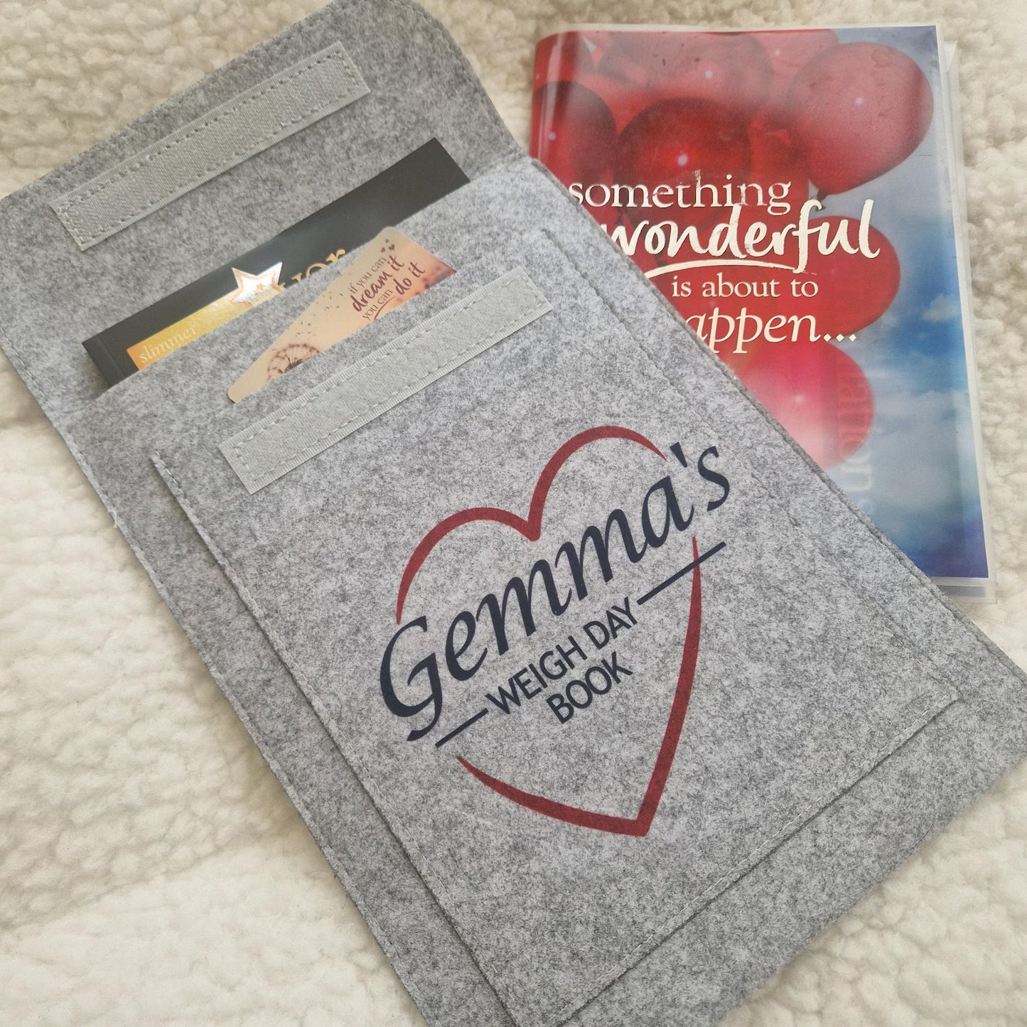 Weigh Day Folder - Red Heart Design