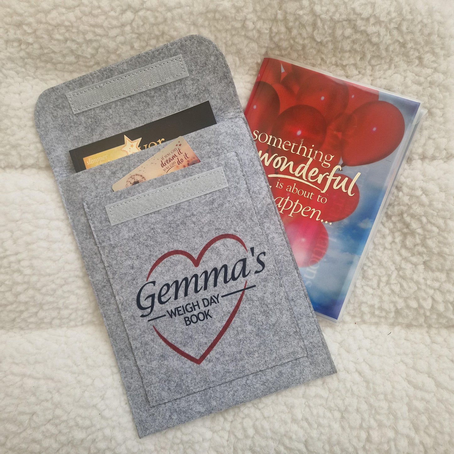 Weigh Day Folder - Red Heart Design