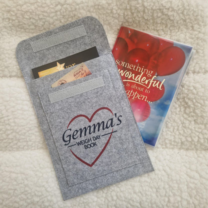 Weigh Day Folder - Red Heart Design