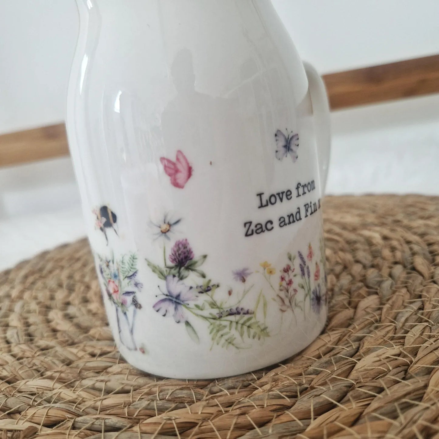 Personalised If ... Were Flowers I'd We'd Pick You - Small Flower Vase
