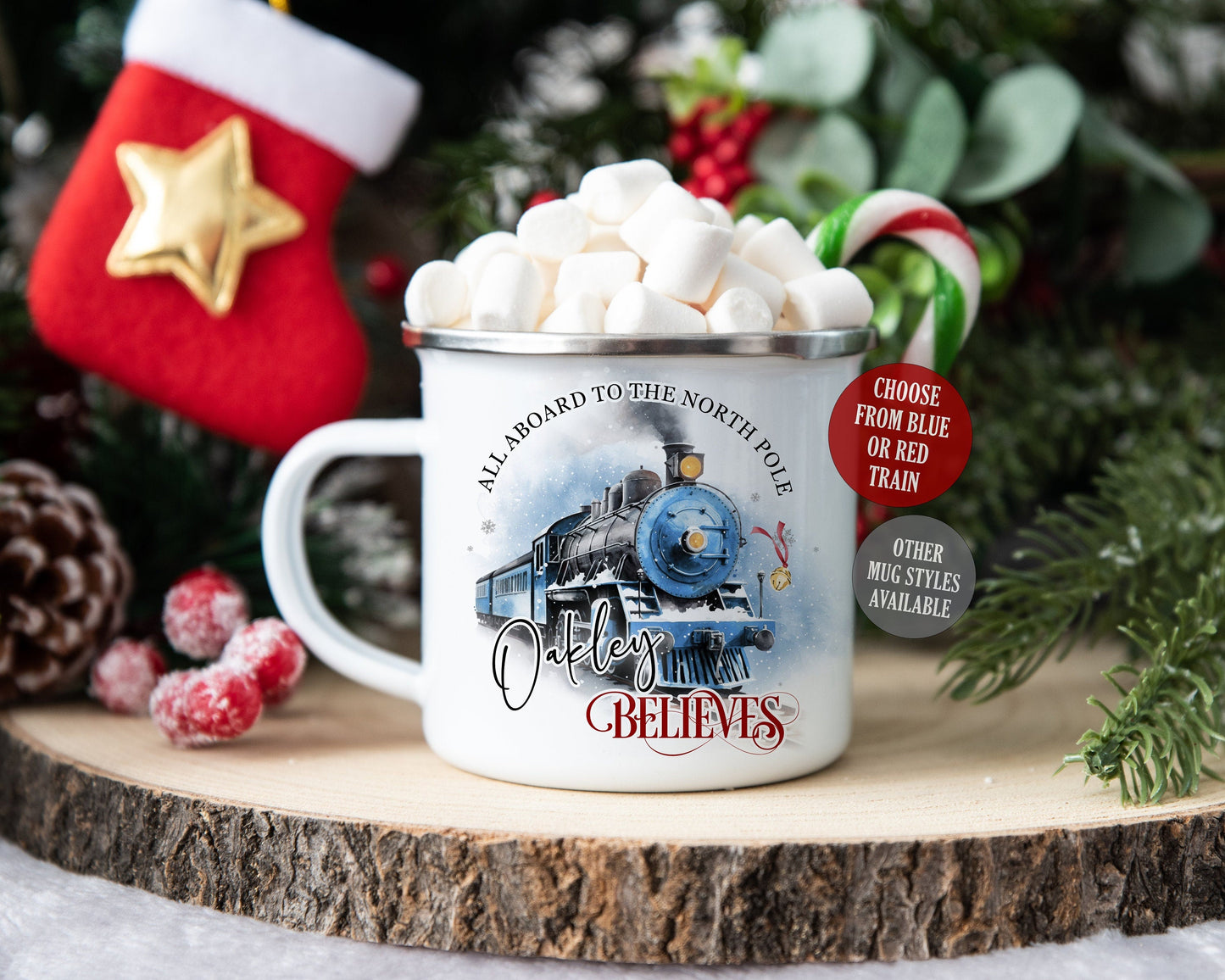 Personalised Polar Express Mug