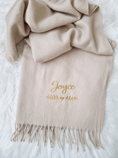 Personalised Scarf - Name or Initials