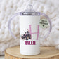 Tractor Sippy Cup - Blue or Pink Design