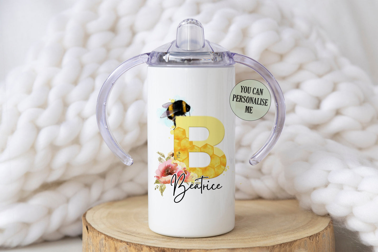 Bee Sippy Cup - Alphabet