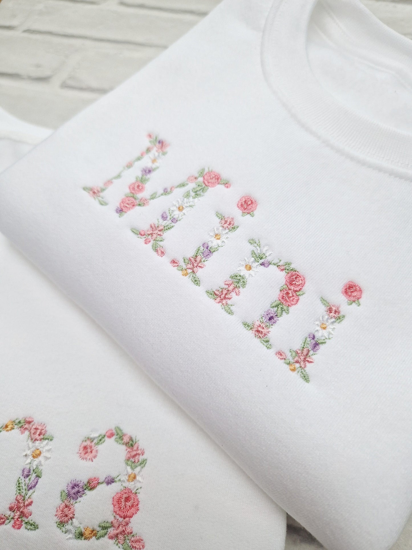 MAMA and MINI Embroidered Sweatshirts