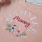 Big Sister Sweatshirt - Flowers Design