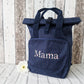 MAMA Backpack - Floral Letters