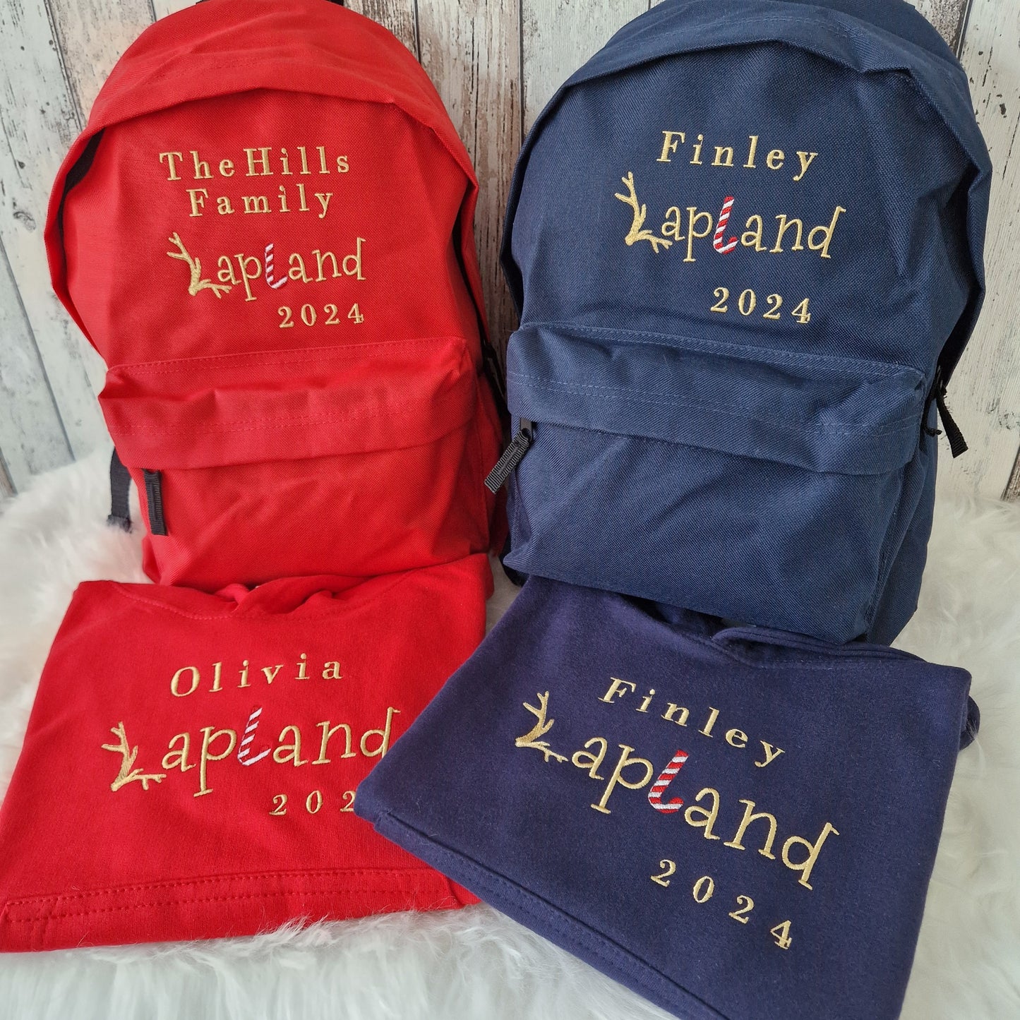 Personalised Lapland Backpack 2024