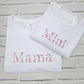 MAMA and MINI Embroidered Sweatshirts