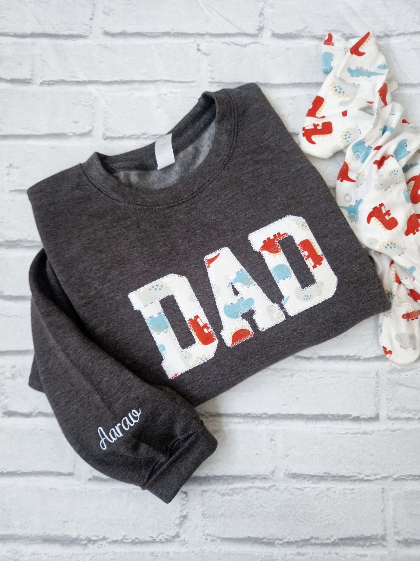 DAD Embroidered Baby Clothes Sweatshirt