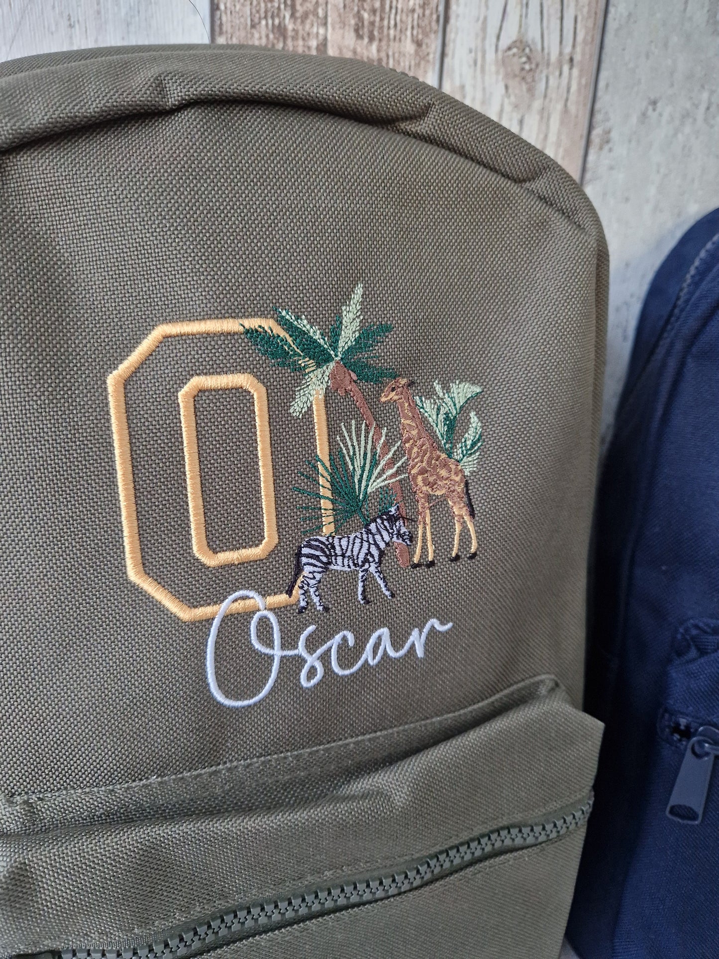 African Safari Animals Backpack