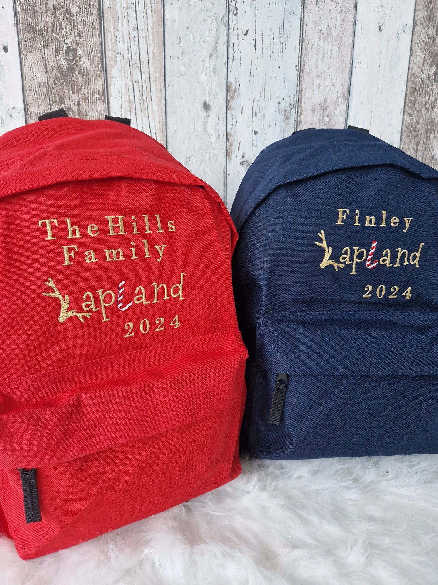 Personalised Lapland Backpack 2024